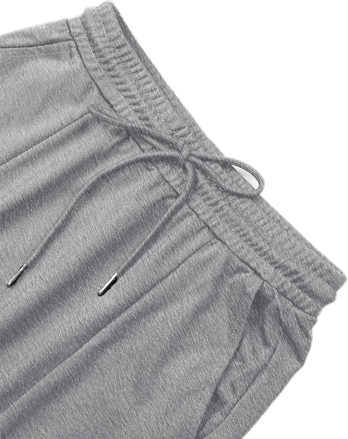 Avanova Women Slit Midi Skirt High Waisted Split Summer Casual Drawstring Pockets Sweat Skirt