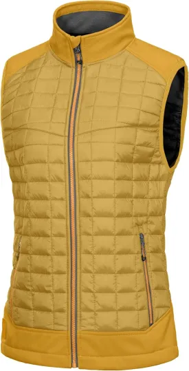 Little Donkey Andy Women's Lightweight Puffer Vest, Warm Outdoor Sleeveless Jacket for Hiking Travel Running Golf